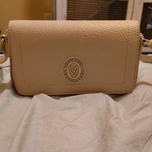 Valentino Orlandi Cream Crossbody Bag